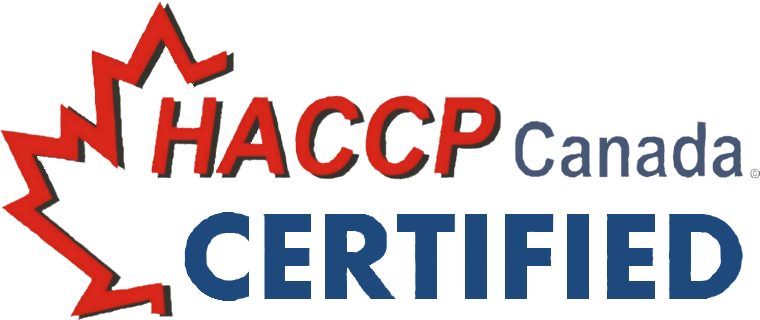 HACCP Canada Certified