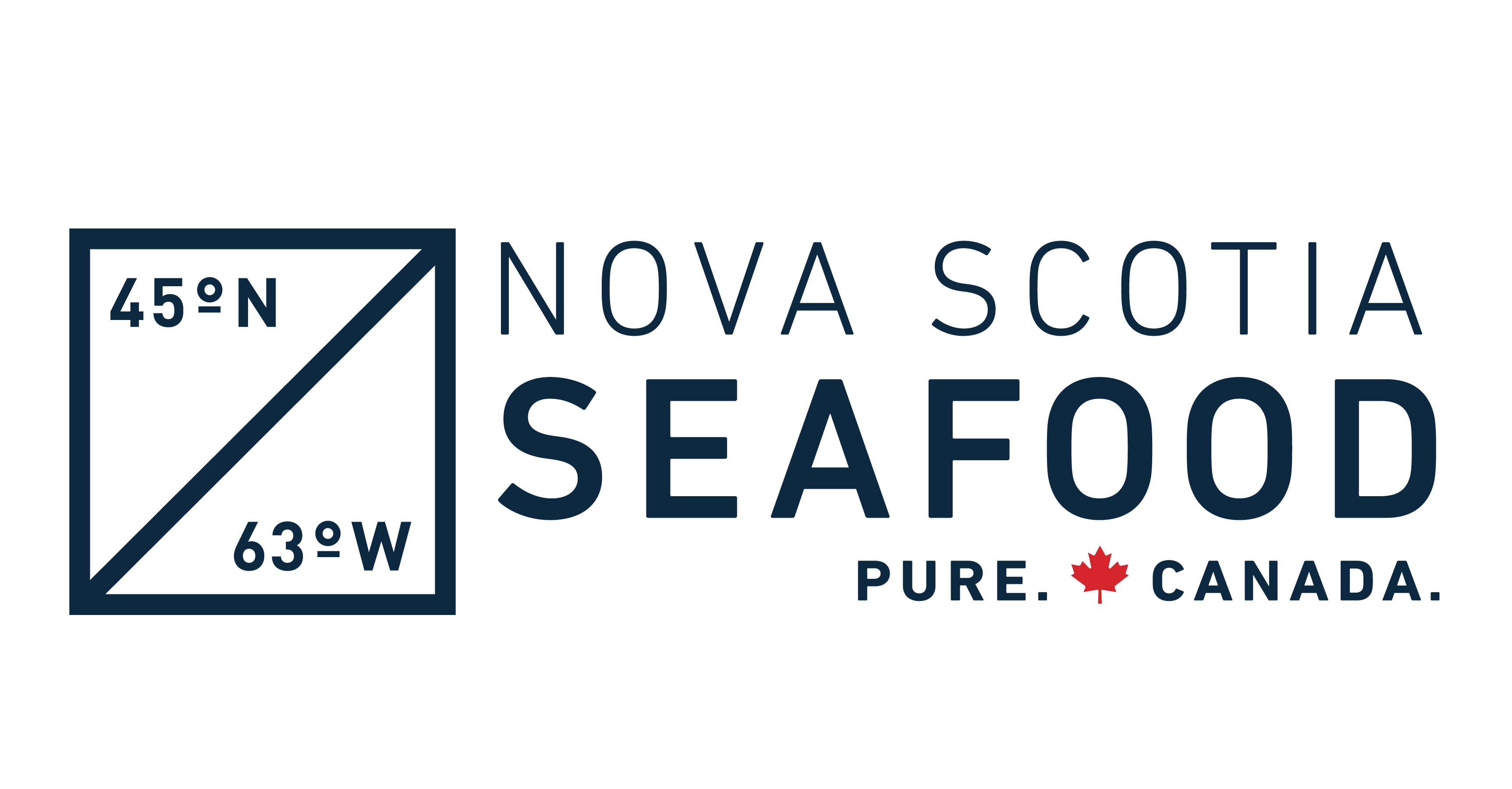 A photo of the logo for Nova Scotia Seafood